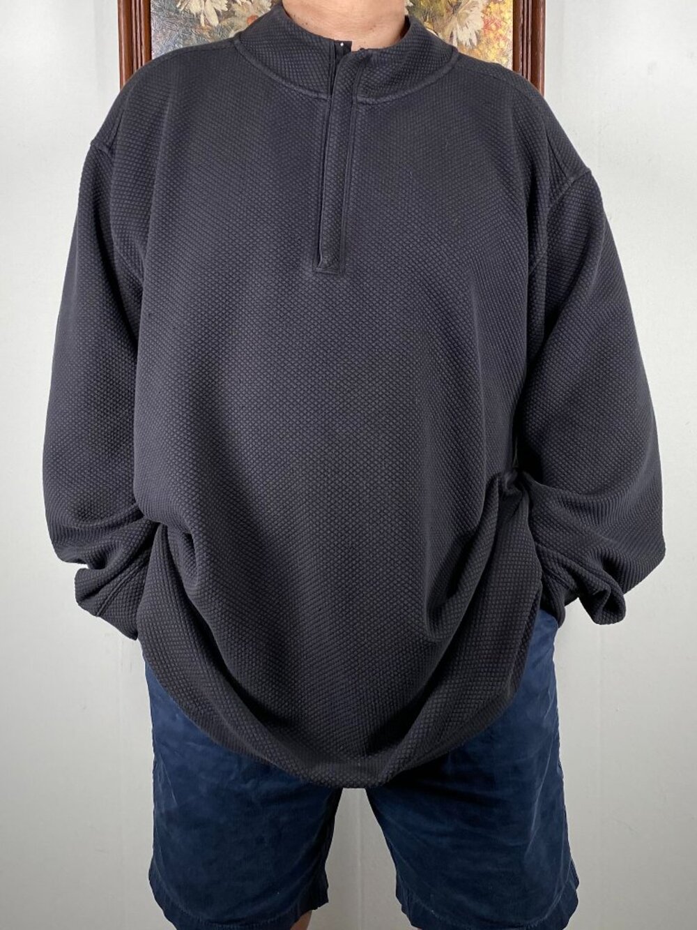 Walter Hagen Pullover Sweater Top Men's 4XLT Gray Casual